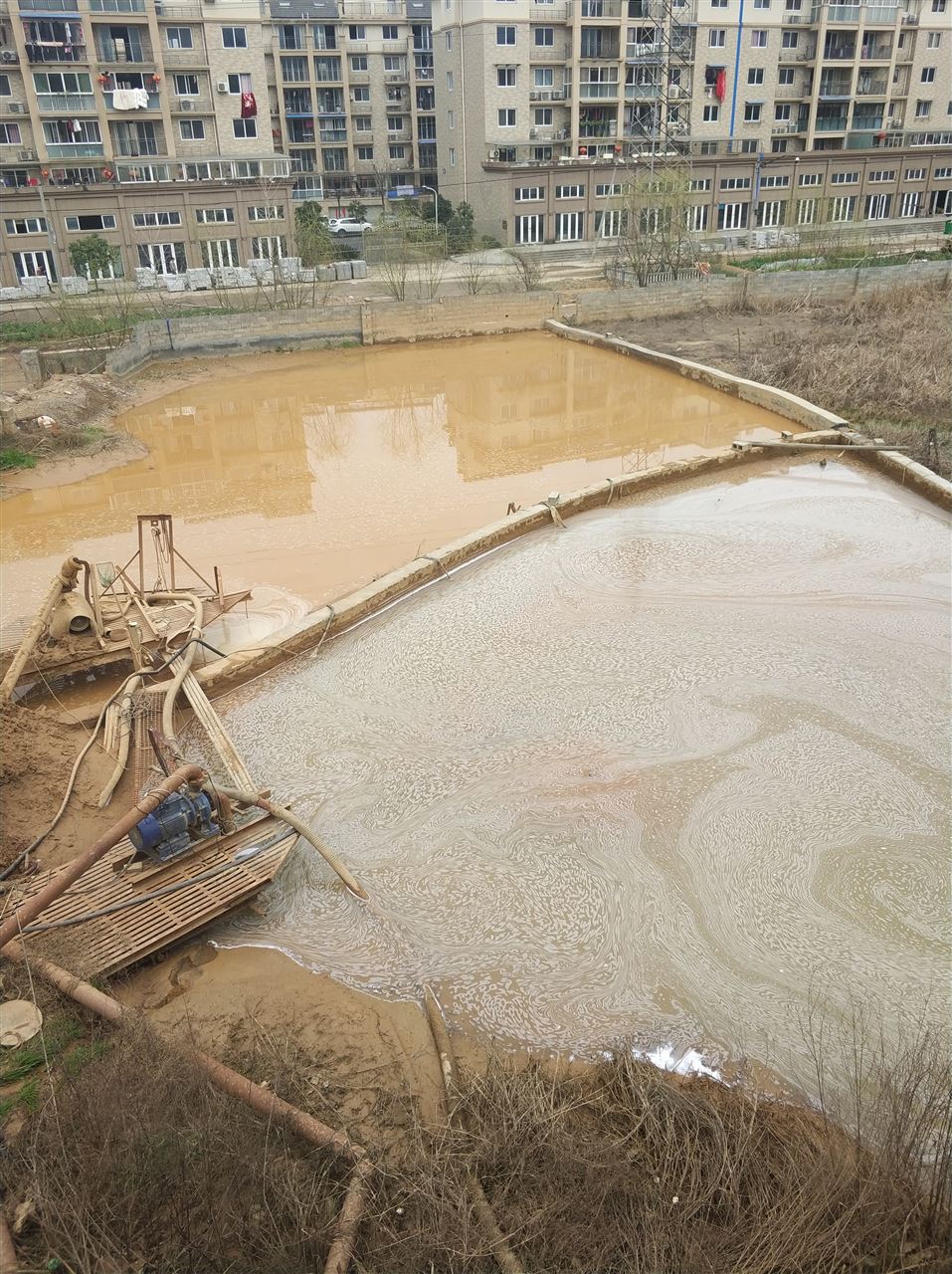 阳曲沉淀池淤泥清理-厂区废水池淤泥清淤